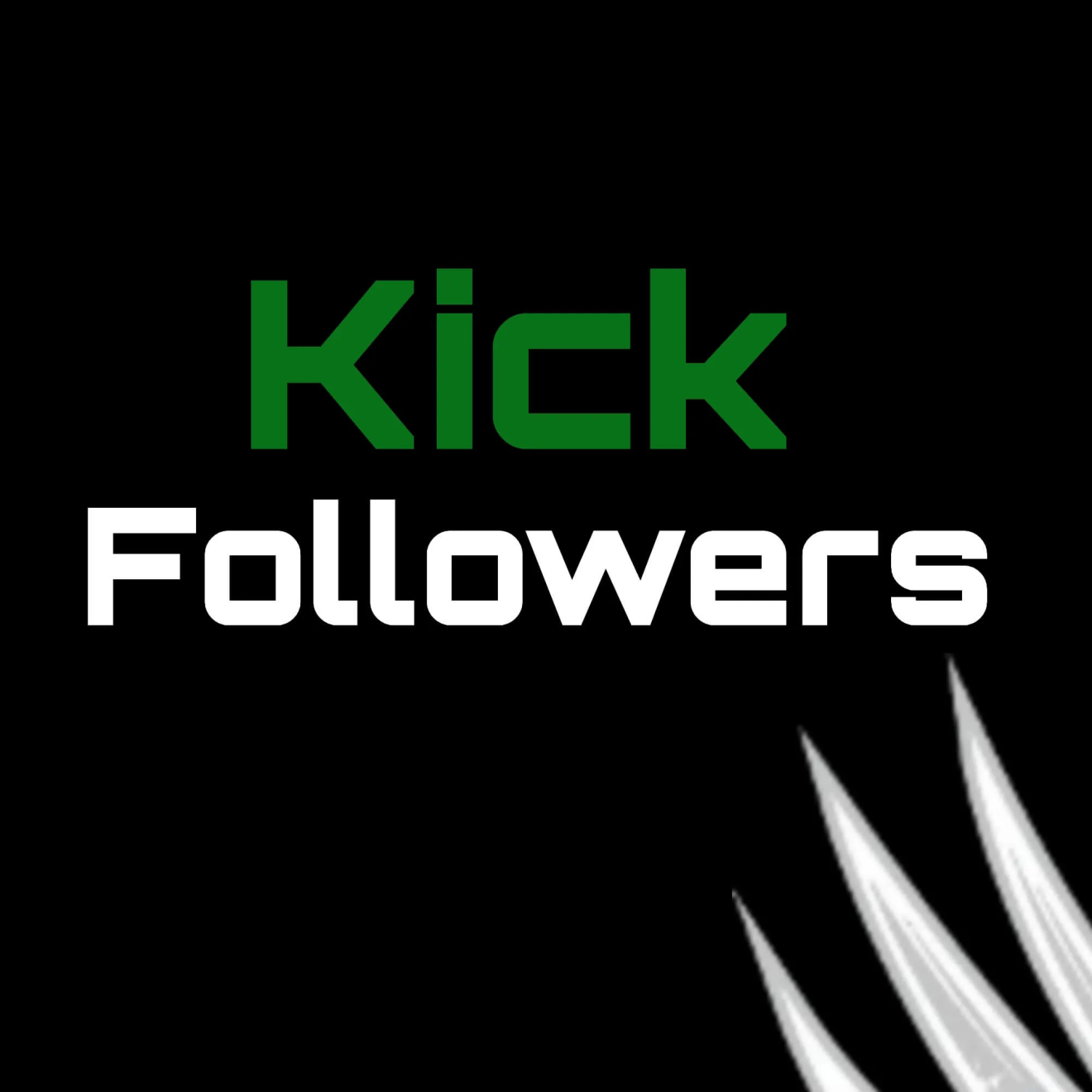 Buy 3000 Kick Followers