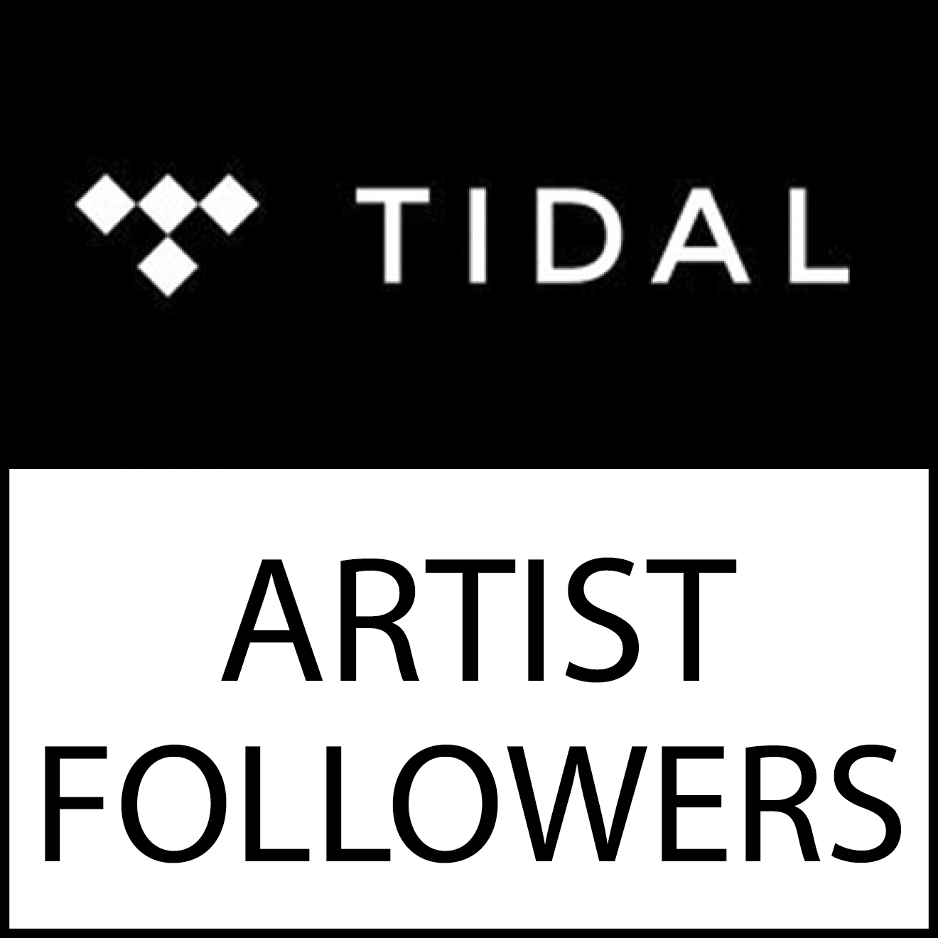 3000 Tidal Artist Followers kaufen